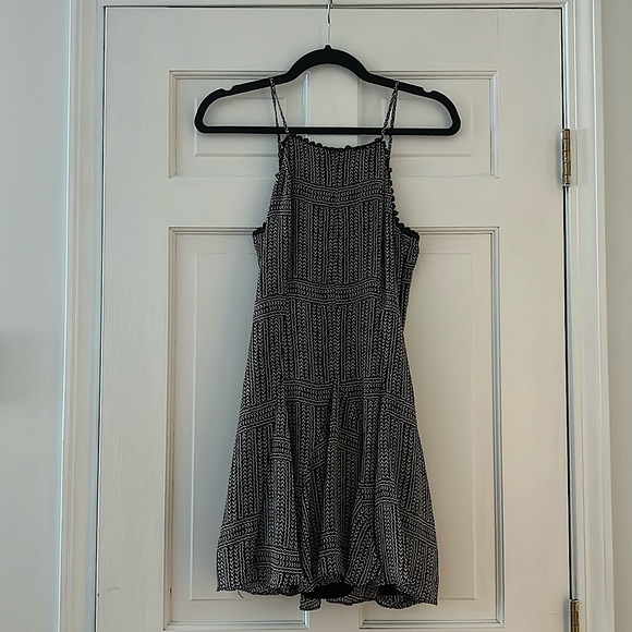 Black and White Mini BCBG Summer Dress - Picture 1 of 2